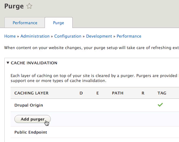 A few years ago, on at least two Drupal 8 websites, we noticed problems where the page/site cache is not automatically clearing when new content is added. This then requires a manual clearing of the varnish cache to show updated content.